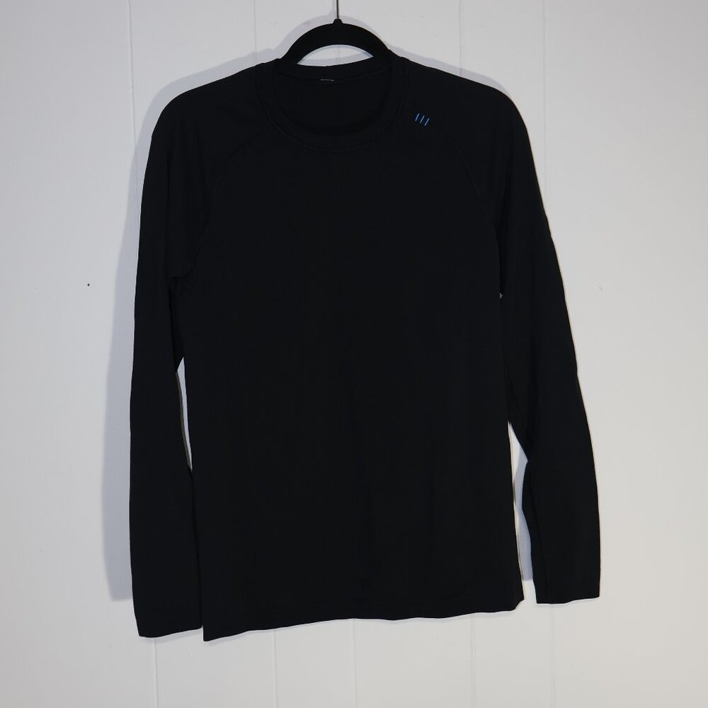 Lululemon Black Long Sleeve Performance Shirt (Men's M)